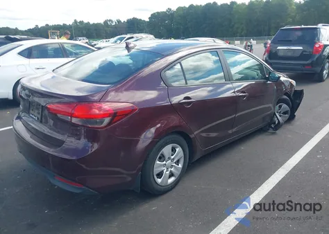 2017 Kia Forte Lx из США, поврежденный, VIN 3KPFK4A71HE159636